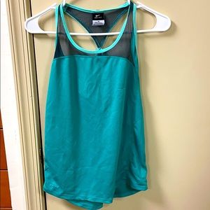 Green tank top